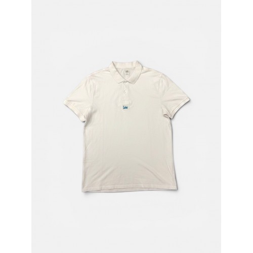 Lee White Polo Shirt